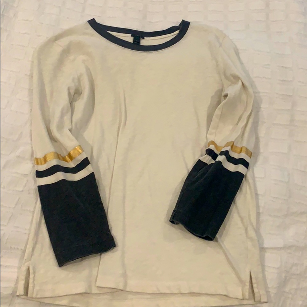 J-Crew Baseball Tee